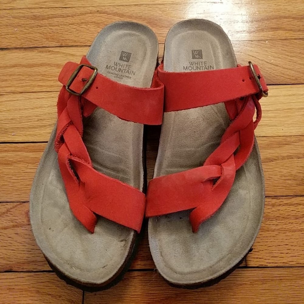 White Mountain sandals